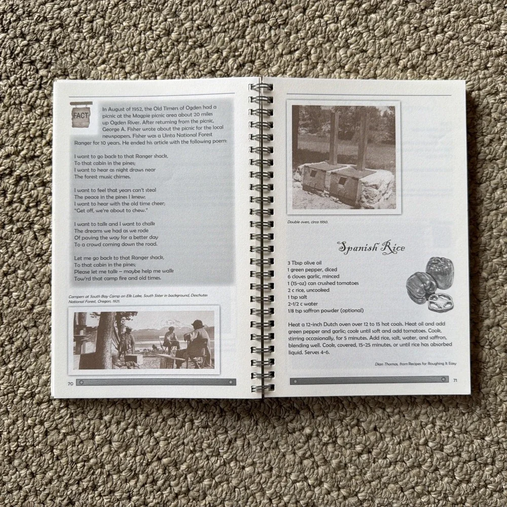 Camp Cooking: 100 Years Spiral-bound National Museum Of Forest Service History